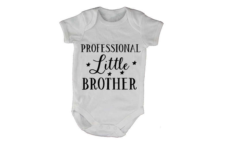 Professional Little Brother - Baby Grow