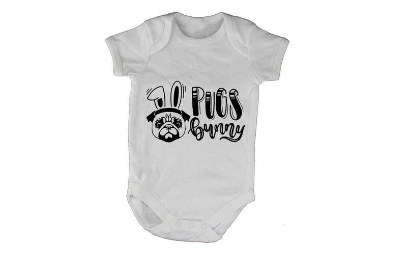 Pugs Bunny - Easter - Baby Grow