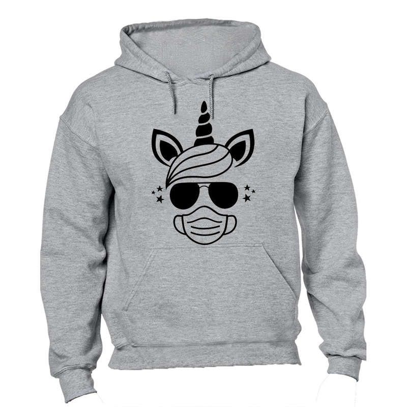 Quarantine Unicorn - Hoodie