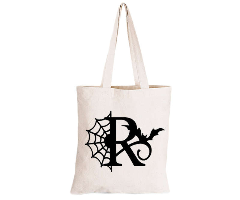 R - Halloween Spiderweb - Eco-Cotton Trick or Treat Bag