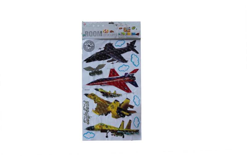 Jet Planes 3D Stickers