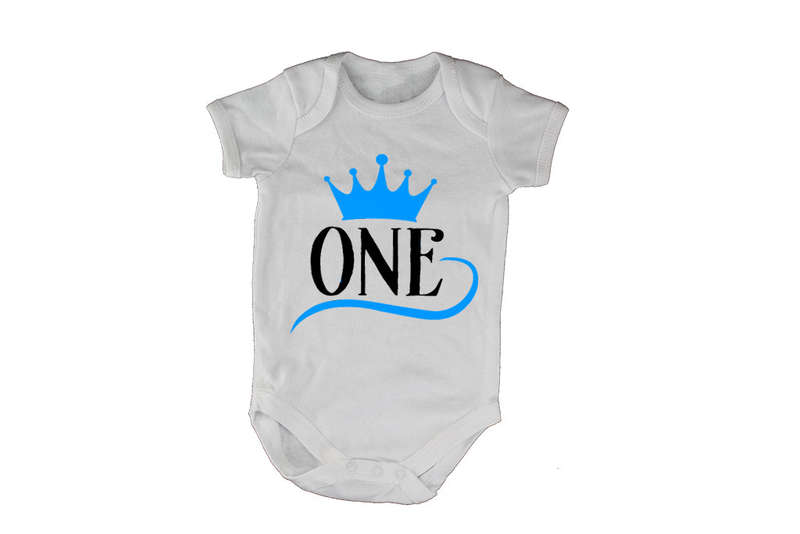 Royal One - Blue - Baby Grow
