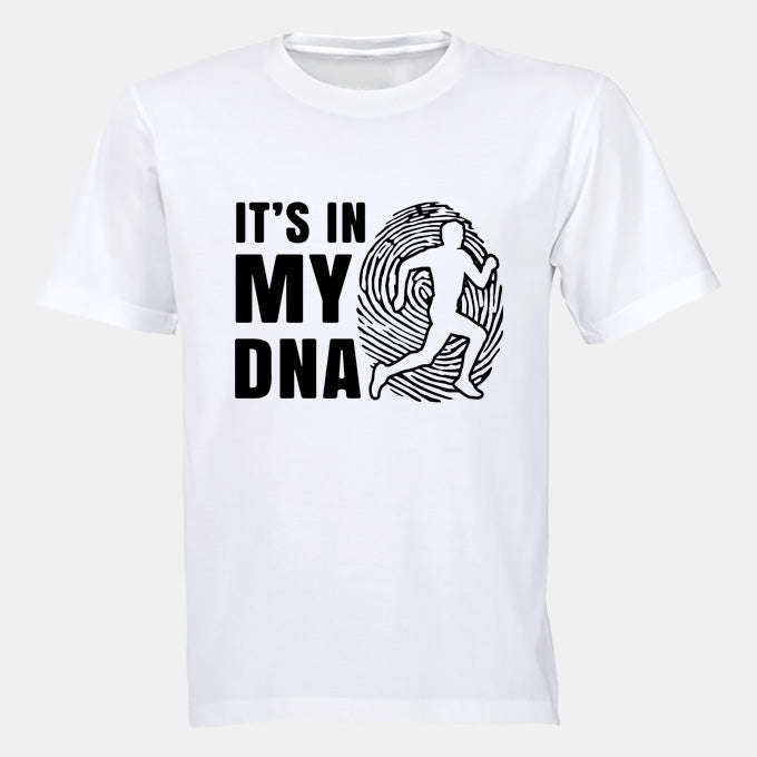 Running - In My DNA - Adults - T-Shirt