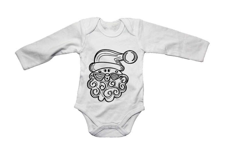 Santa Curls - Christmas - Baby Grow