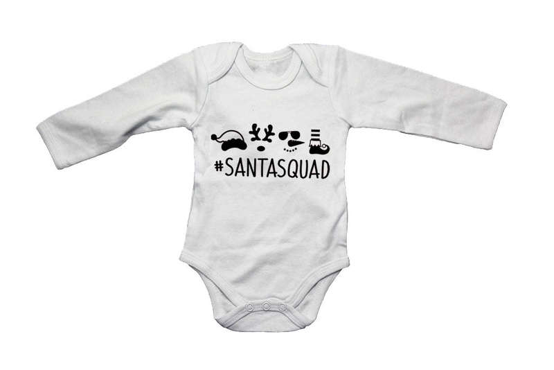 Santa Squad - Christmas - Baby Grow