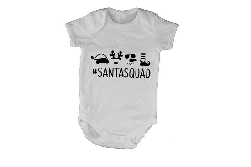 Santa Squad - Christmas - Baby Grow