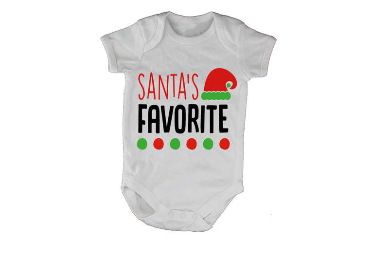 Santa's Favorite - Christmas - Baby Grow