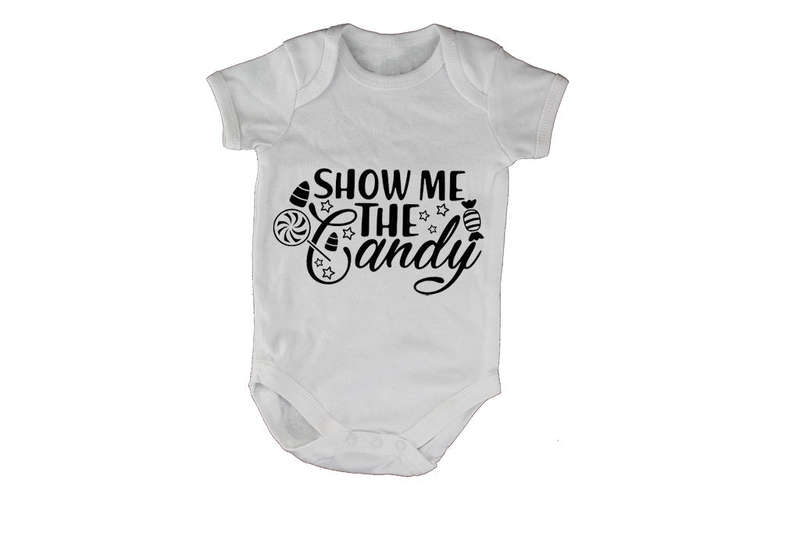 Show Me The Candy - Halloween - Baby Grow