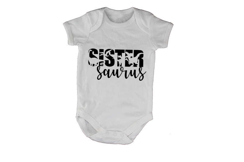 Sister-Saurus - Baby Grow
