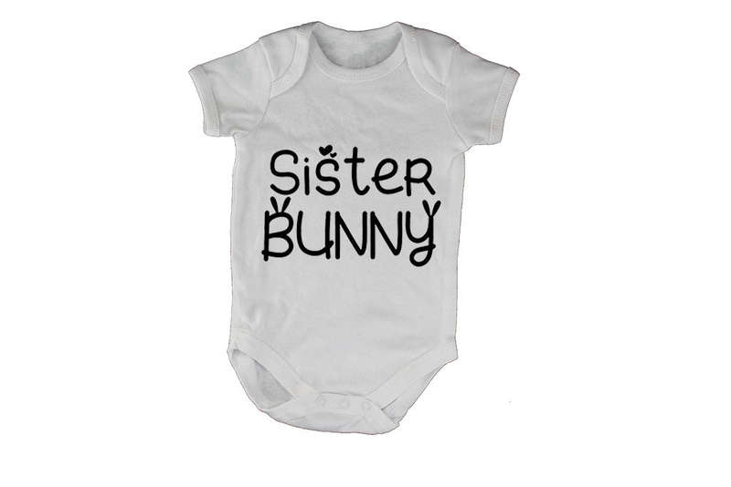 Sister Bunny - Easter - Baby Grow