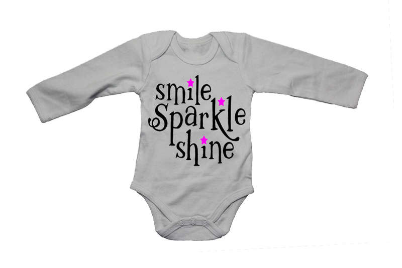Smile. Sparkle. Shine - Baby Grow