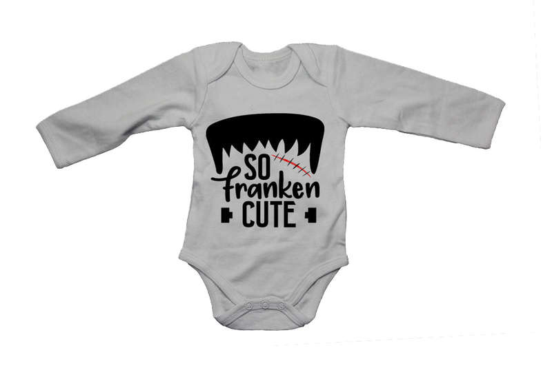 So Franken Cute, Boy - Halloween - Baby Grow