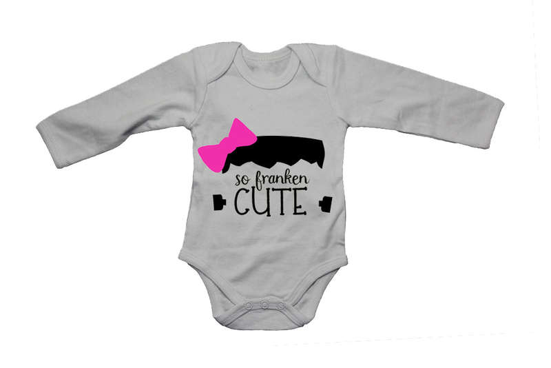 So Franken Cute, Girl - Halloween - Baby Grow