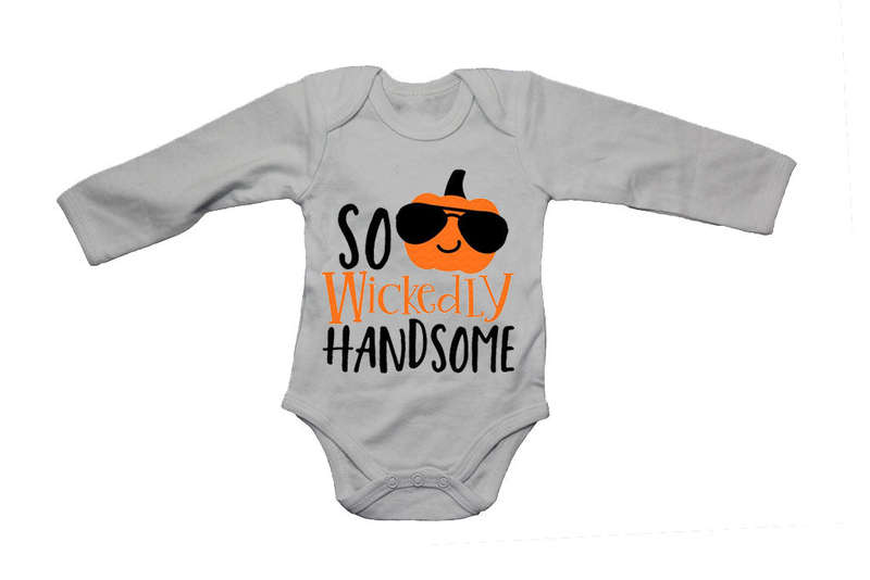 So Wickedly Handsome - Halloween - Baby Grow