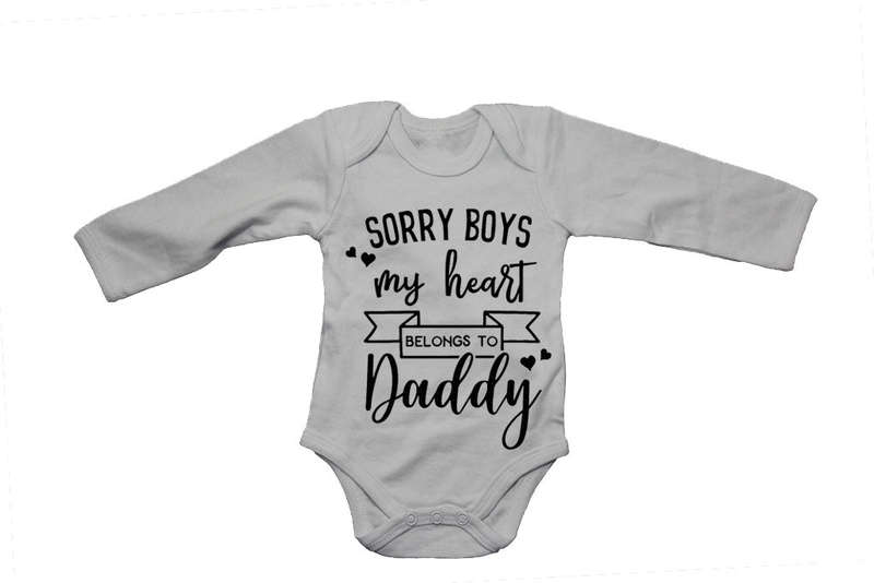 Sorry Boys - My Heart Belongs to Daddy - Baby Grow