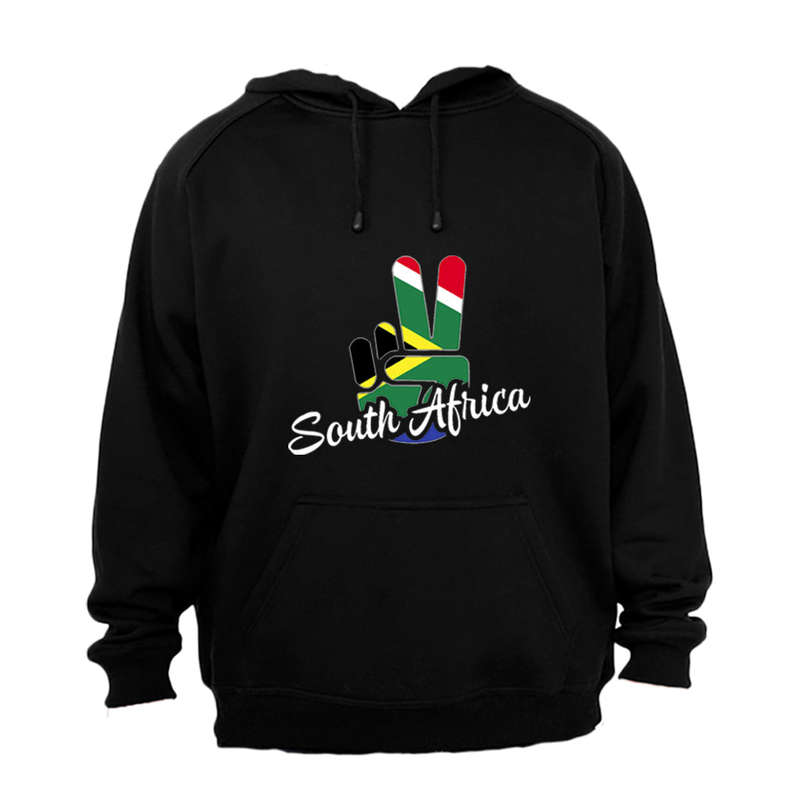 South Africa - Peace Sign - Hoodie