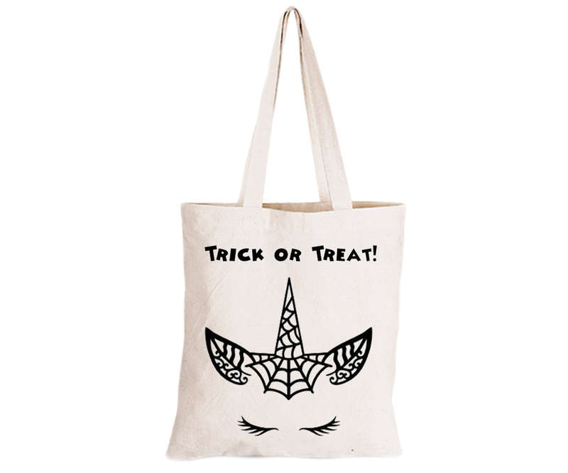 Spiderweb Unicorn - Eco-Cotton Natural Fibre Bag