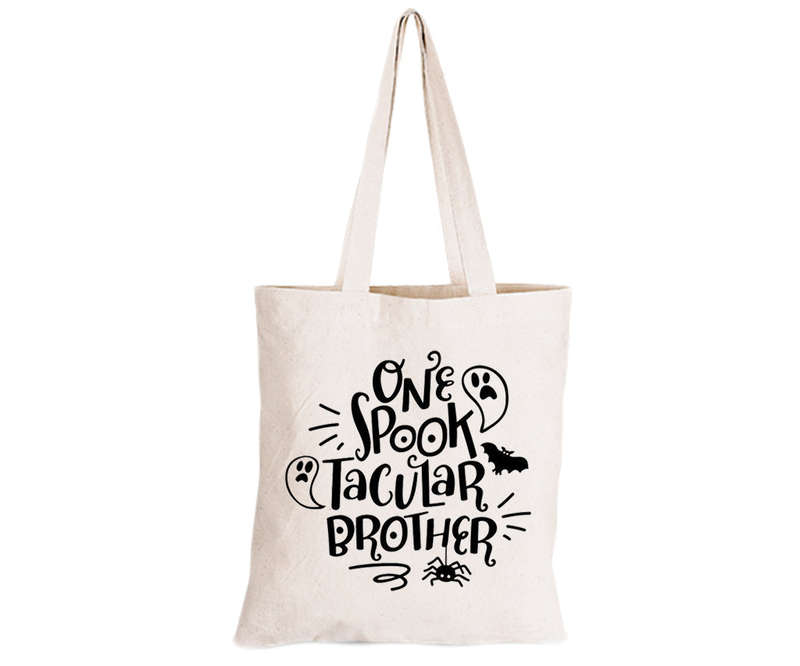 Spook-tacular Brother - Halloween - Eco-Cotton Trick or Treat Bag