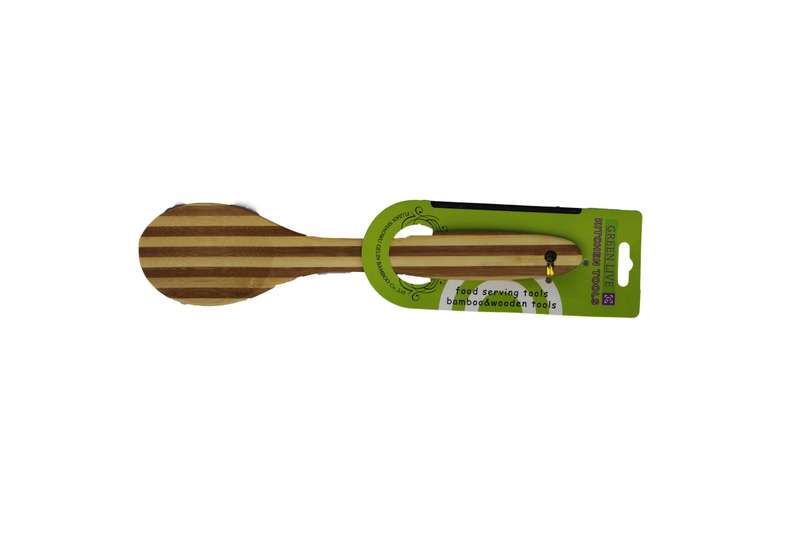 Rounded Wooden Spoon - Bamboo