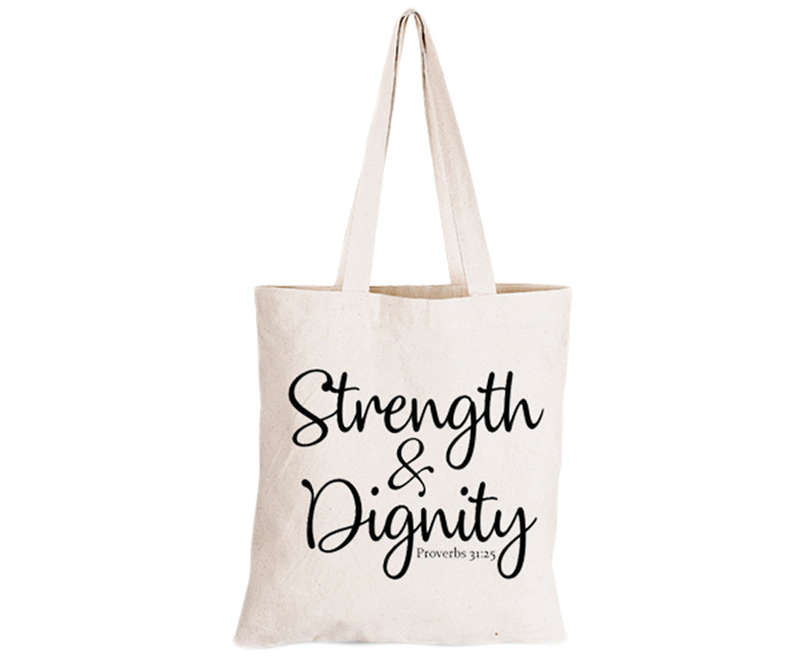 Strength & Dignity - Eco-Cotton Natural Fibre Bag