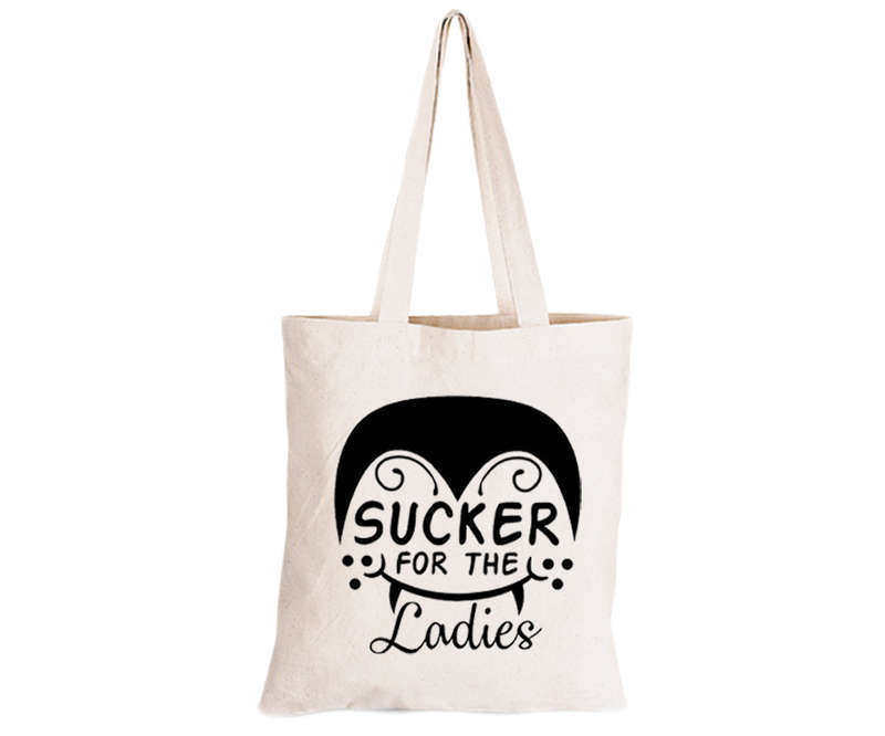 Sucker for the Ladies - Halloween - Eco-Cotton Trick or Treat Bag