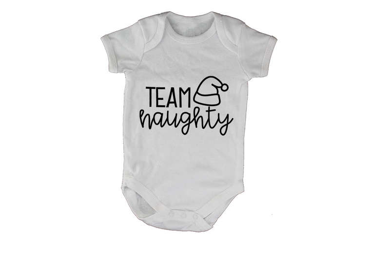 Team Naughty - Christmas - Baby Grow