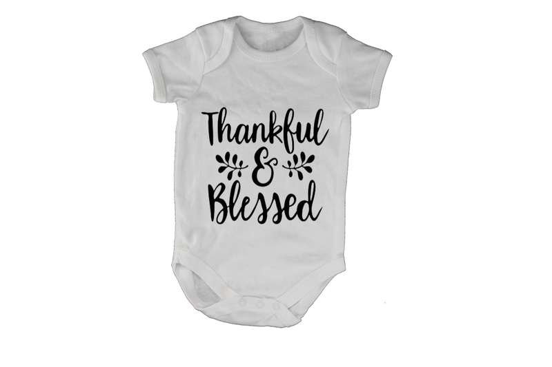 Thankful & Blessed - Baby Grow