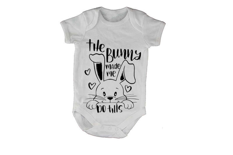 The Bunny Made Me - Easter - Baby Grow