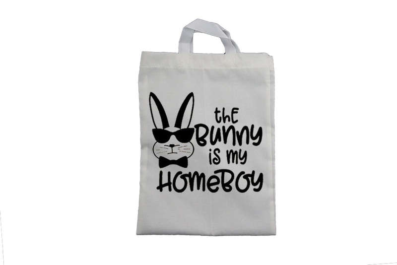 The Bunny is My Homeboy - Easter Bag