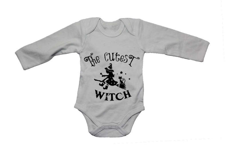 The Cutest Witch - Halloween - Baby Grow