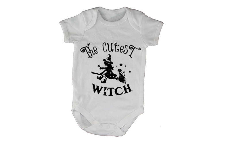 The Cutest Witch - Halloween - Baby Grow