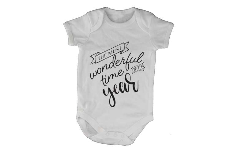 The Most Wonderful Time of the Year - Baby Grow