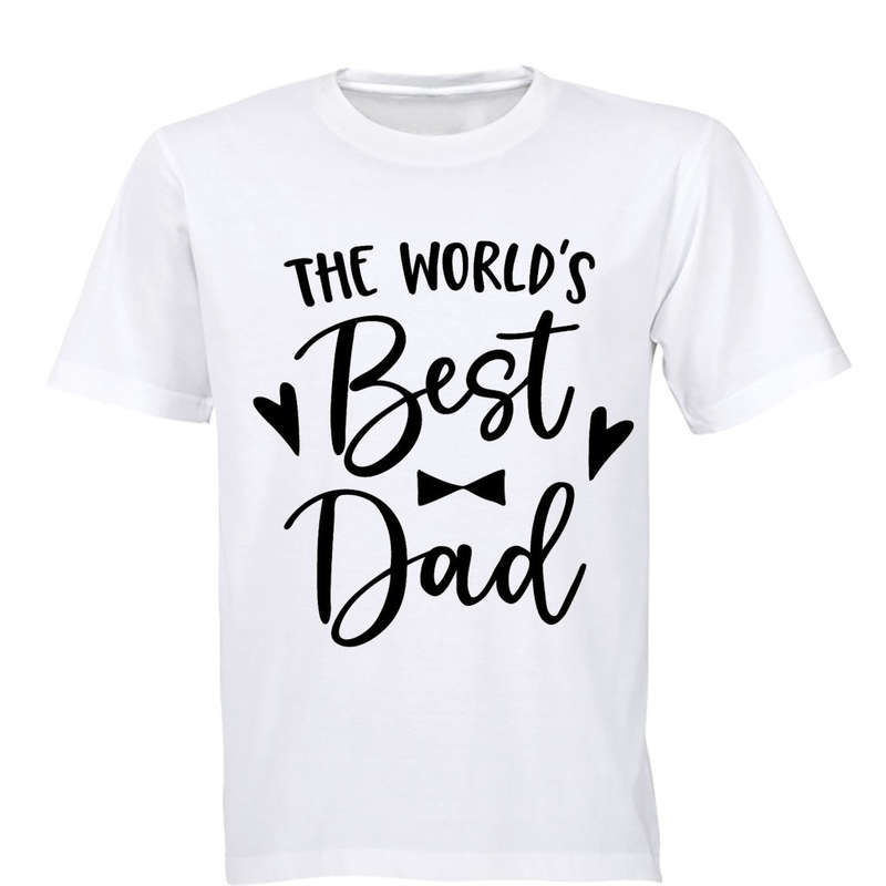 The Worlds Best Dad - Adults - T-Shirt