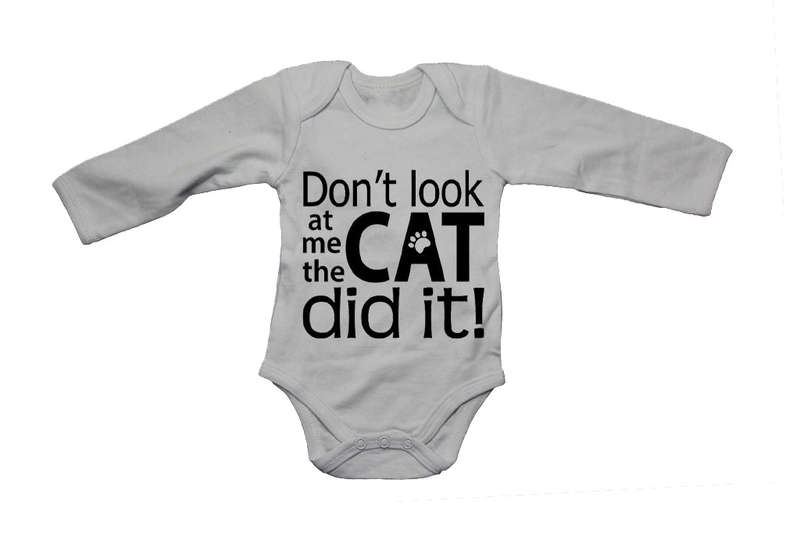 The Cat Did It - Baby Grow
