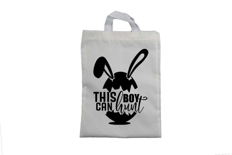 This Boy Can Hunt - Easter Bag