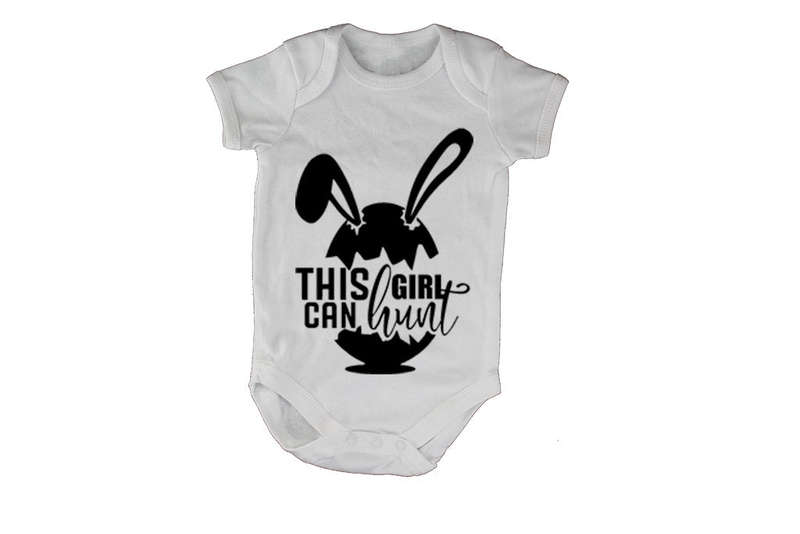 This Girl Can Hunt - Easter - Baby Grow