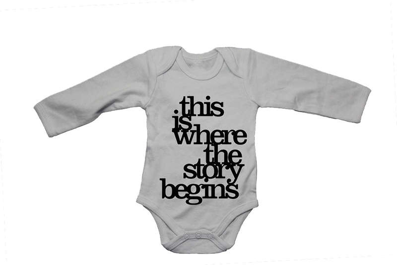 This is Where the Story Begins - Baby Grow
