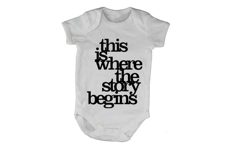 This is Where the Story Begins - Baby Grow