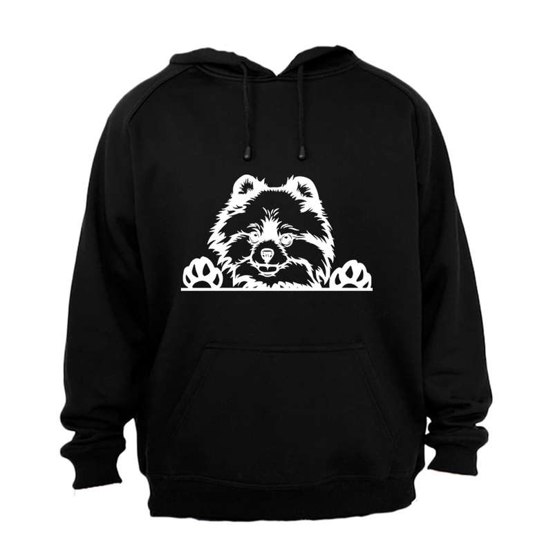 Toy Pomeranian - Peeking Dog - Hoodie