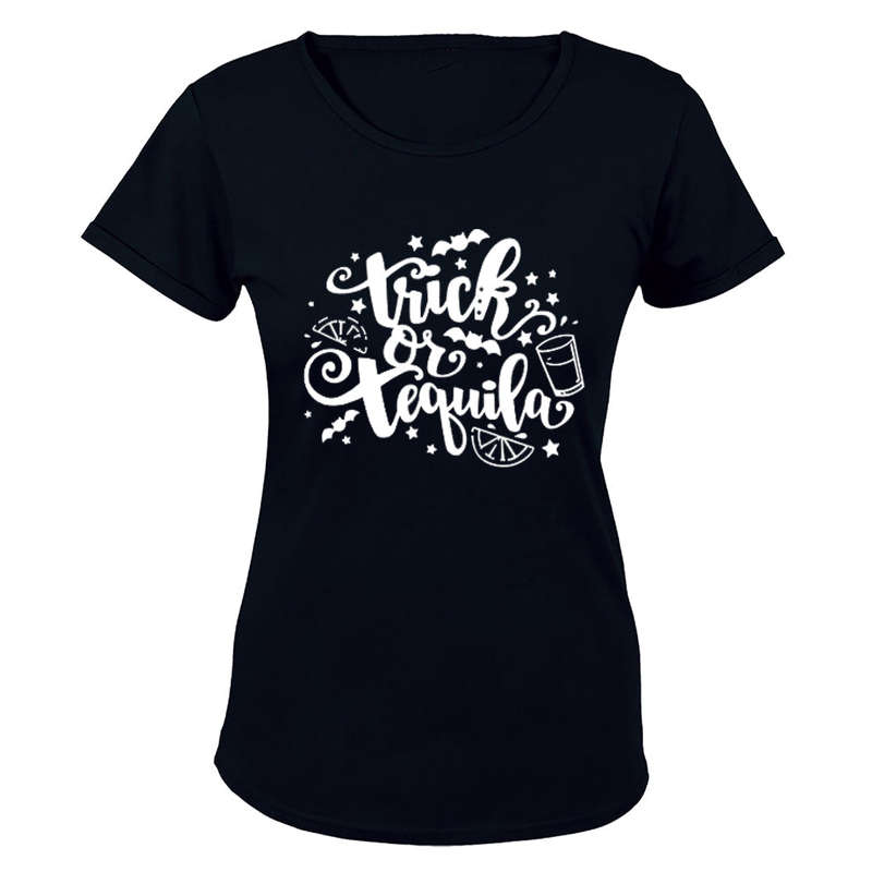 Trick or TEQUILA - Halloween Inspired - Ladies - T-Shirt