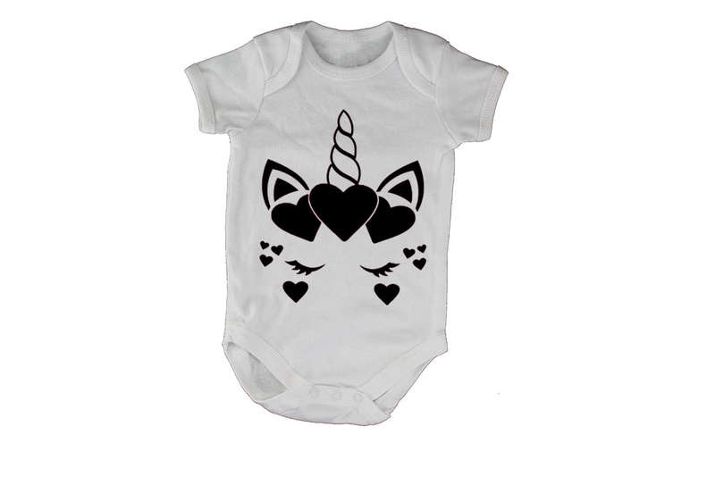 Valentine Unicorn - Baby Grow