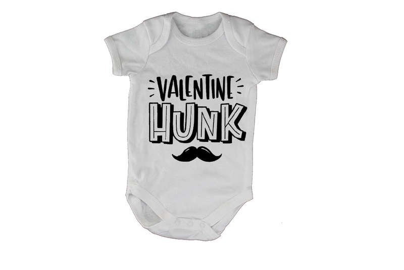 Valentine Hunk - Baby Grow
