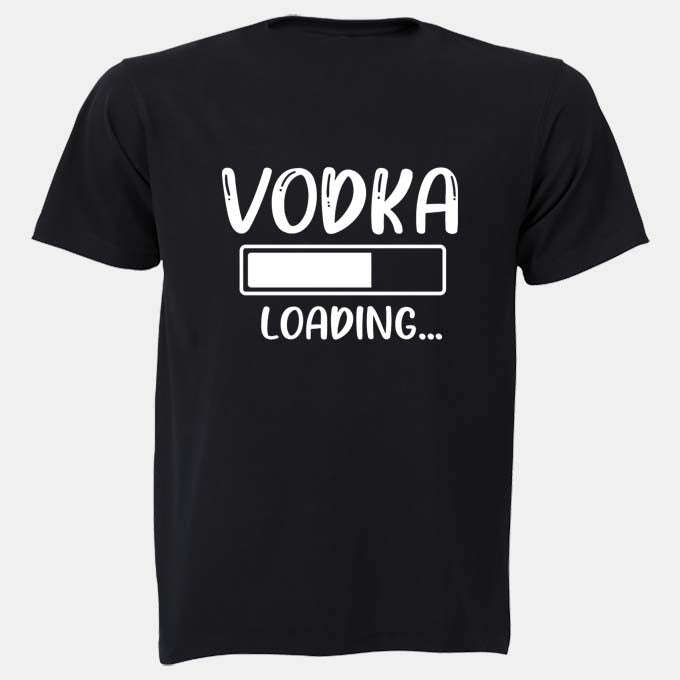 Vodka Loading - Adults - T-Shirt
