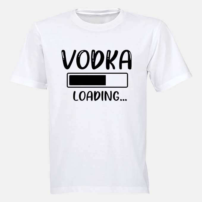Vodka Loading - Adults - T-Shirt