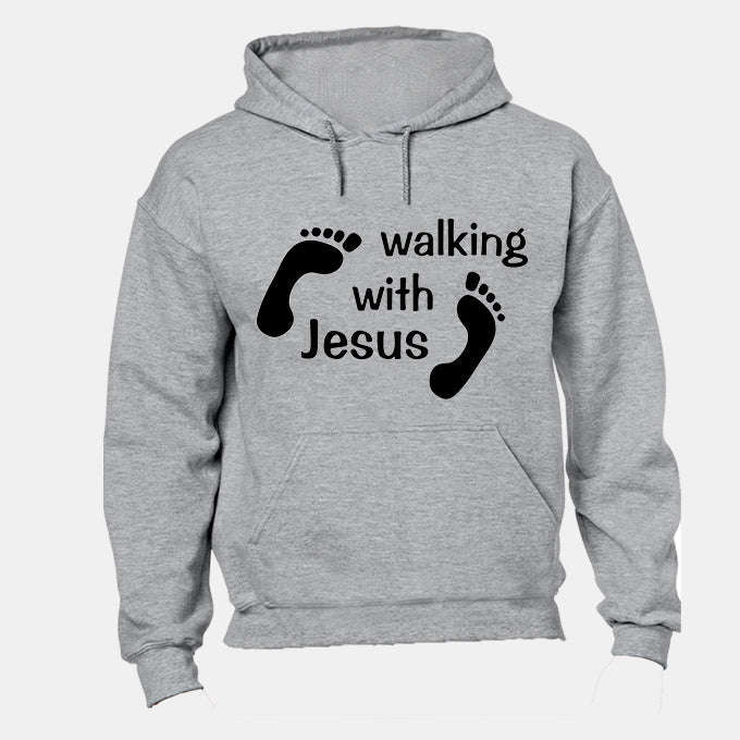 Walking with Jesus - Hoodie