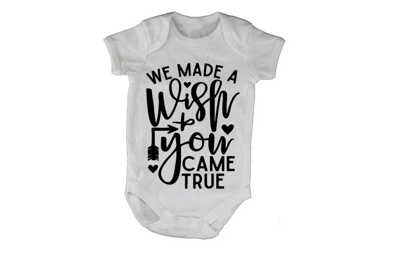 We Made A Wish - Baby Grow