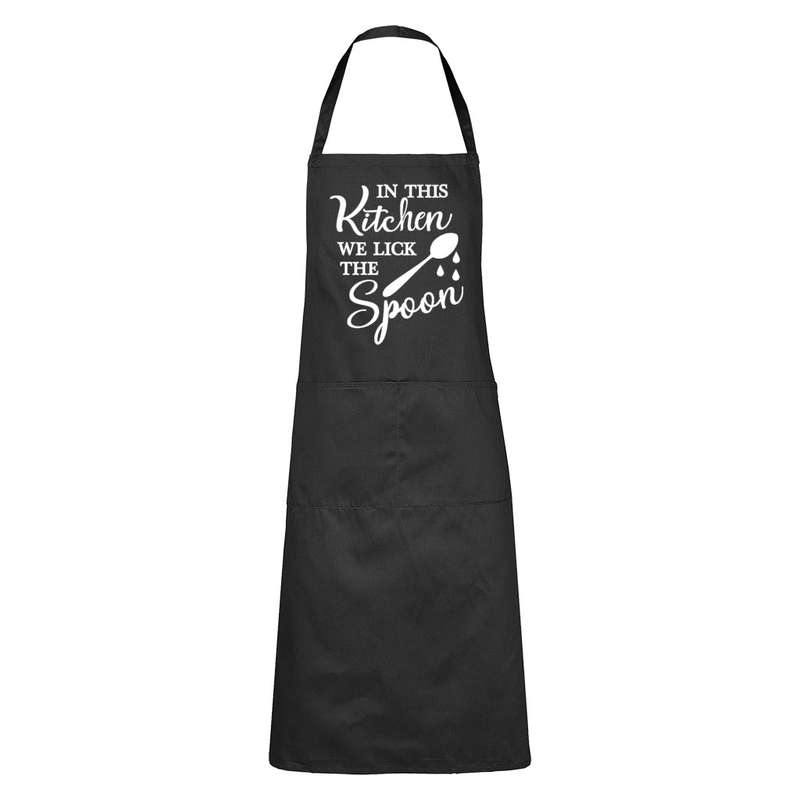 We Lick The Spoon! - Apron