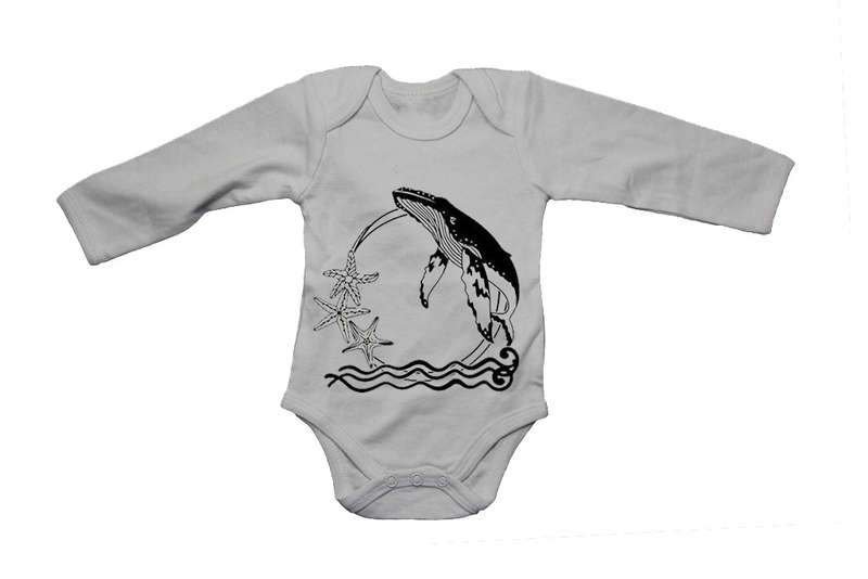 Whale - Baby Grow