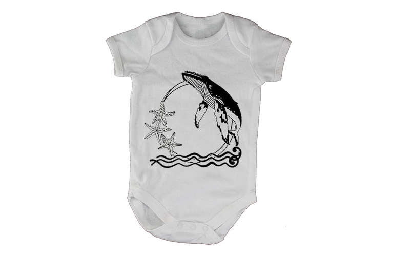 Whale - Baby Grow