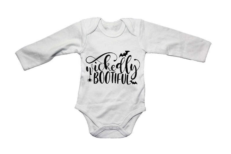 Wickedly Boo-tiful - Halloween - Baby Grow